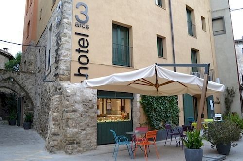 Hotel 3 Arcs Besalú المظهر الخارجي الصورة